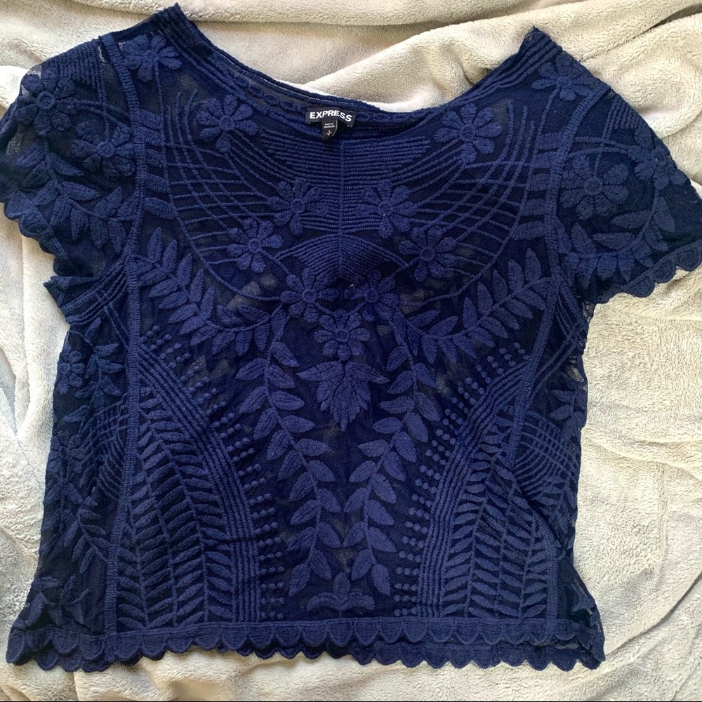 EXPRESS lace top